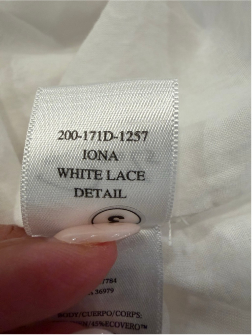 Rails Iona White Lace Detail Linen Blend Maxi Dress Size Medium - Picture 8 of 12